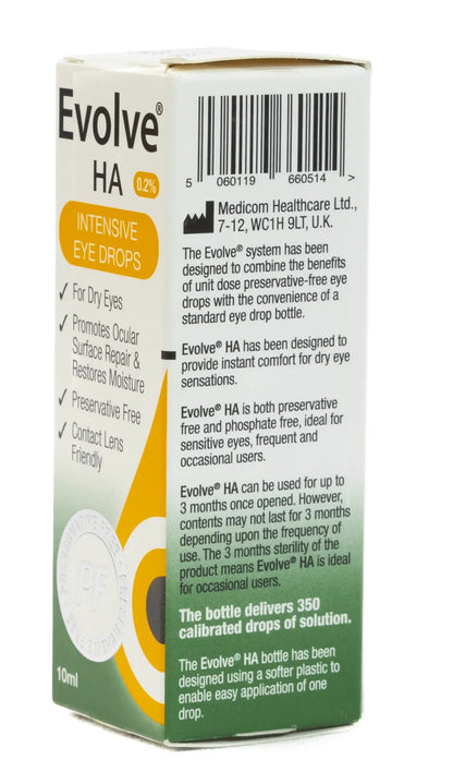 Evolve Ha Intensive Eye Drops 10Ml