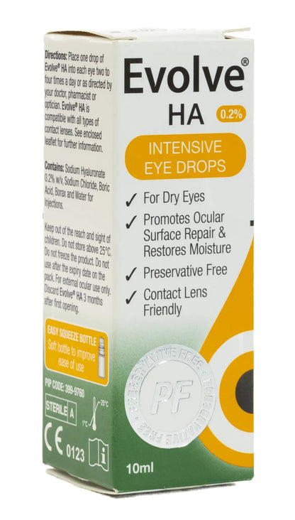 Evolve Ha Intensive Eye Drops 10Ml
