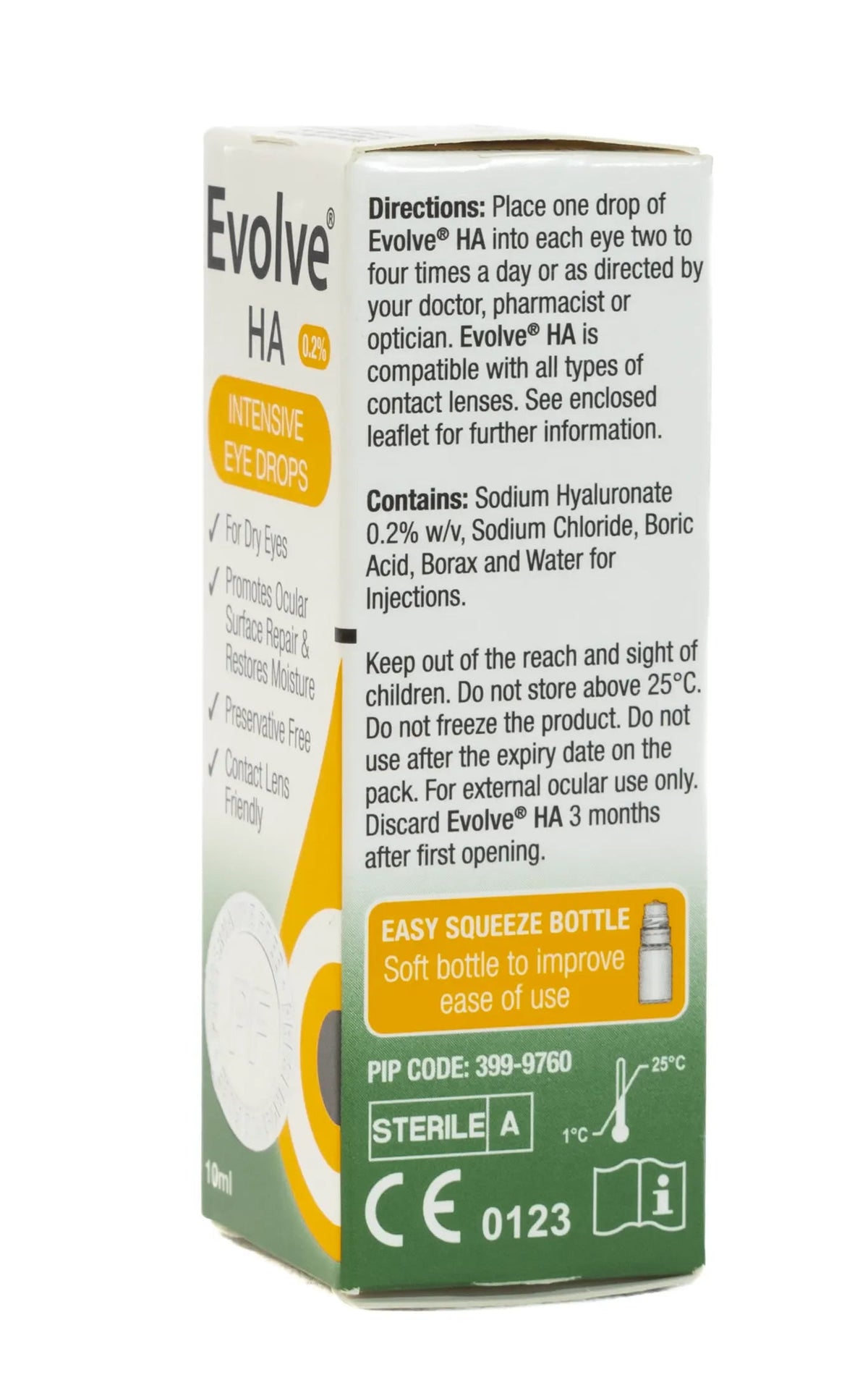 Evolve Ha Intensive Eye Drops 10Ml