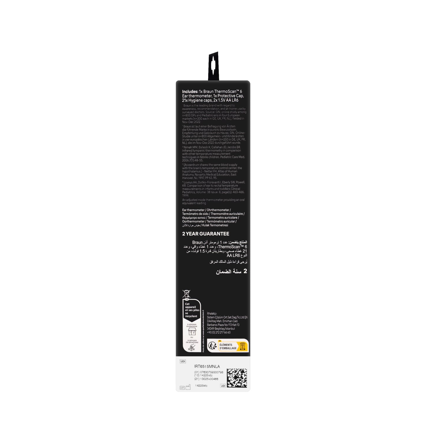 Braun Thermoscan Ear Thermometer [IRT 6515]