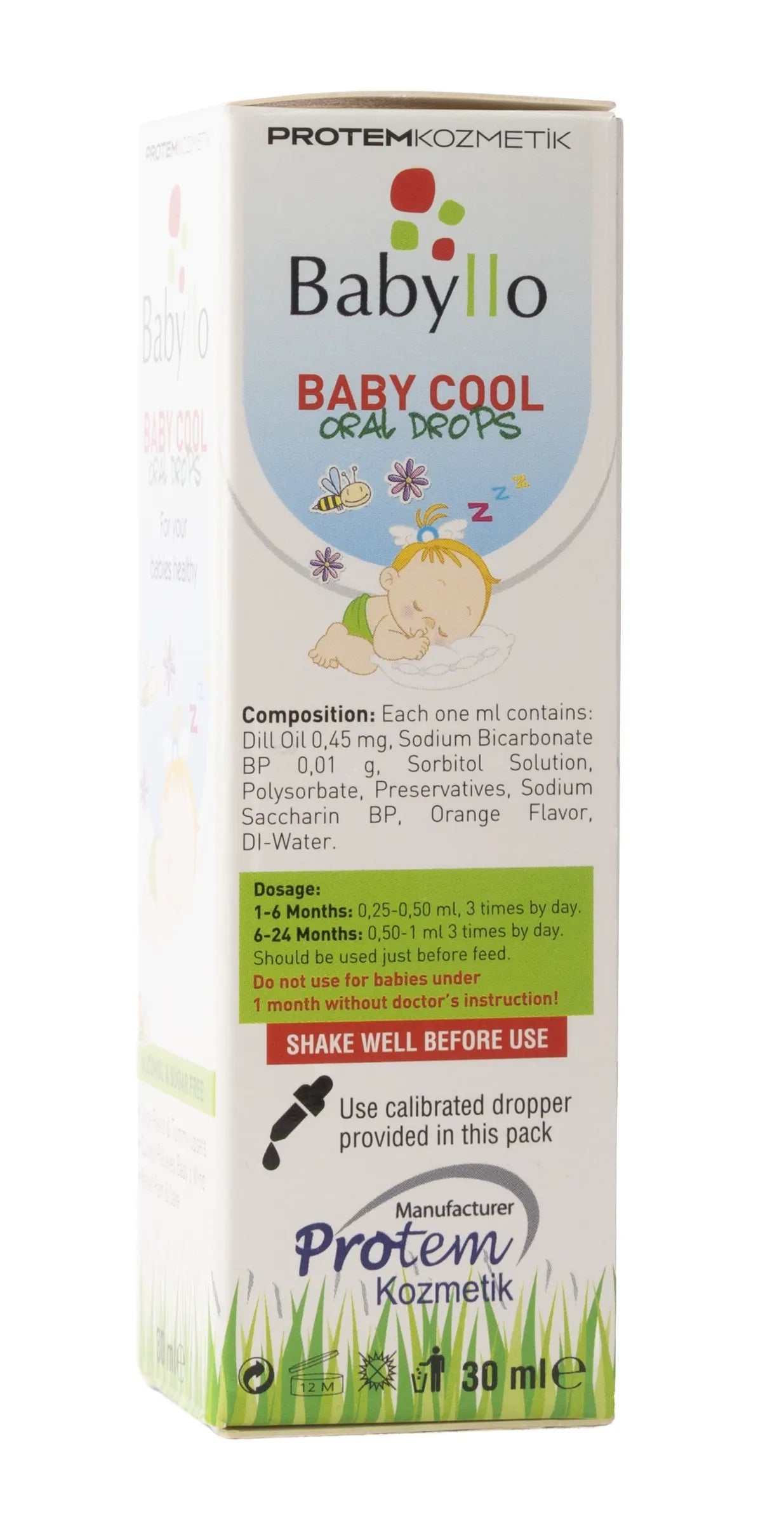 Babyllo Baby Cool Oral Drops 30Ml