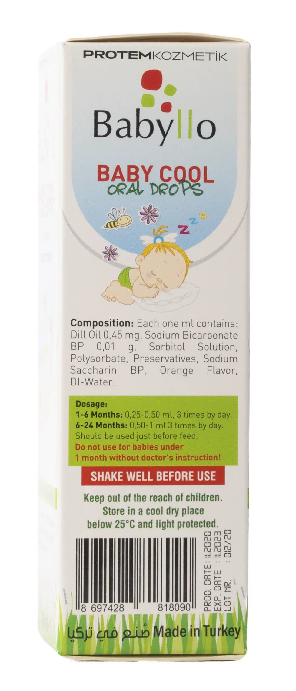 Babyllo Baby Cool Oral Drops 30Ml