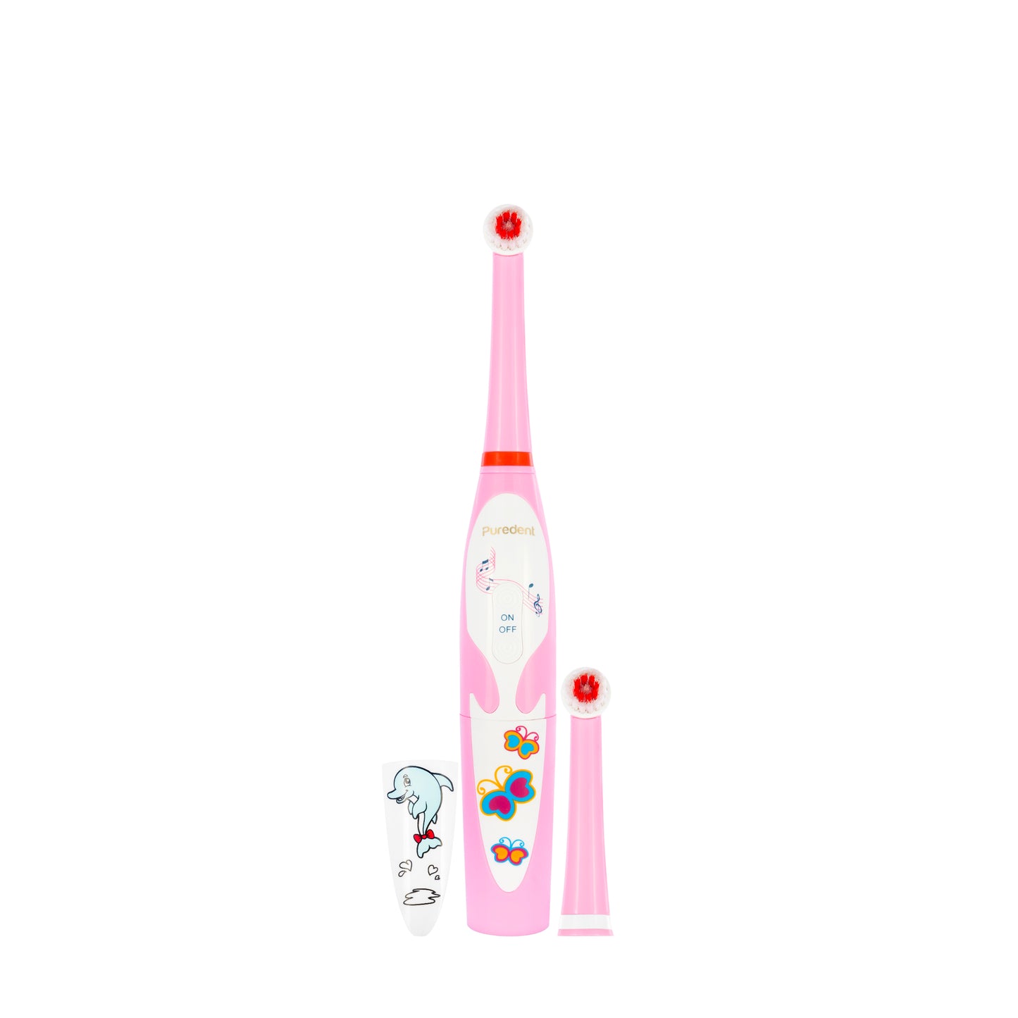 Puredent Smart Rotating Toothbrush-Pink AM48015