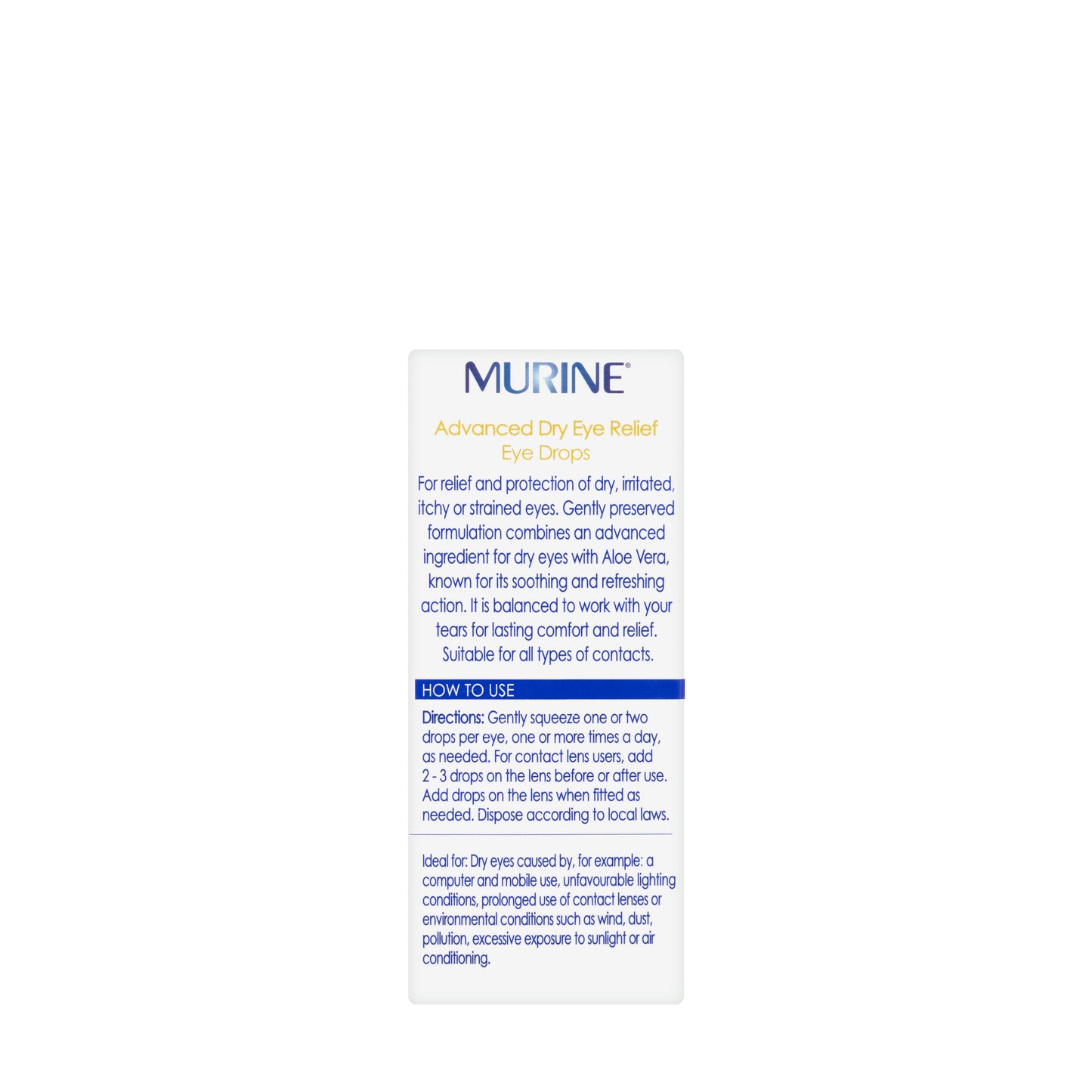 Murine Advanced Eye Drops 10Ml