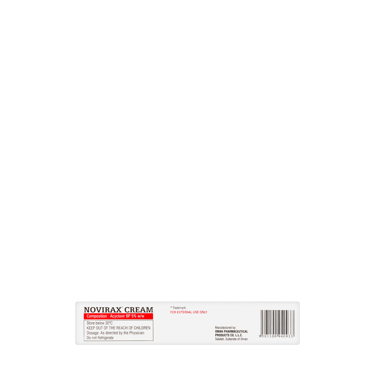 Novirax 5% Cream 15Gm