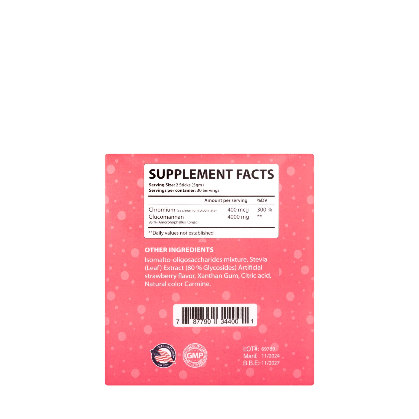 Us-Nutri Pink Juice 60 Sticks