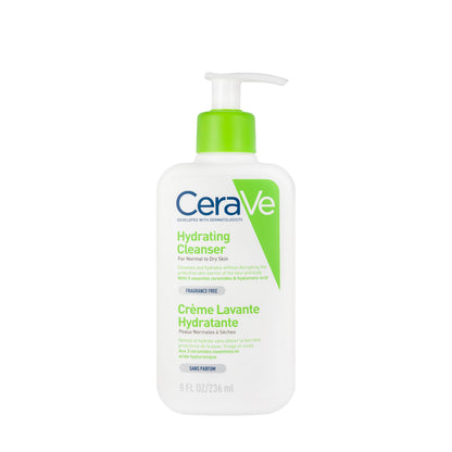 CeraVe Hydrating Cleanser [ Normal To Dry Skin ] creme lavant 236 Ml