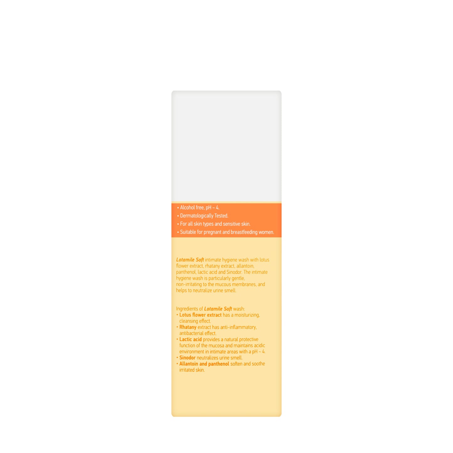 Lotamil Soft Vaginal Wash 150Ml