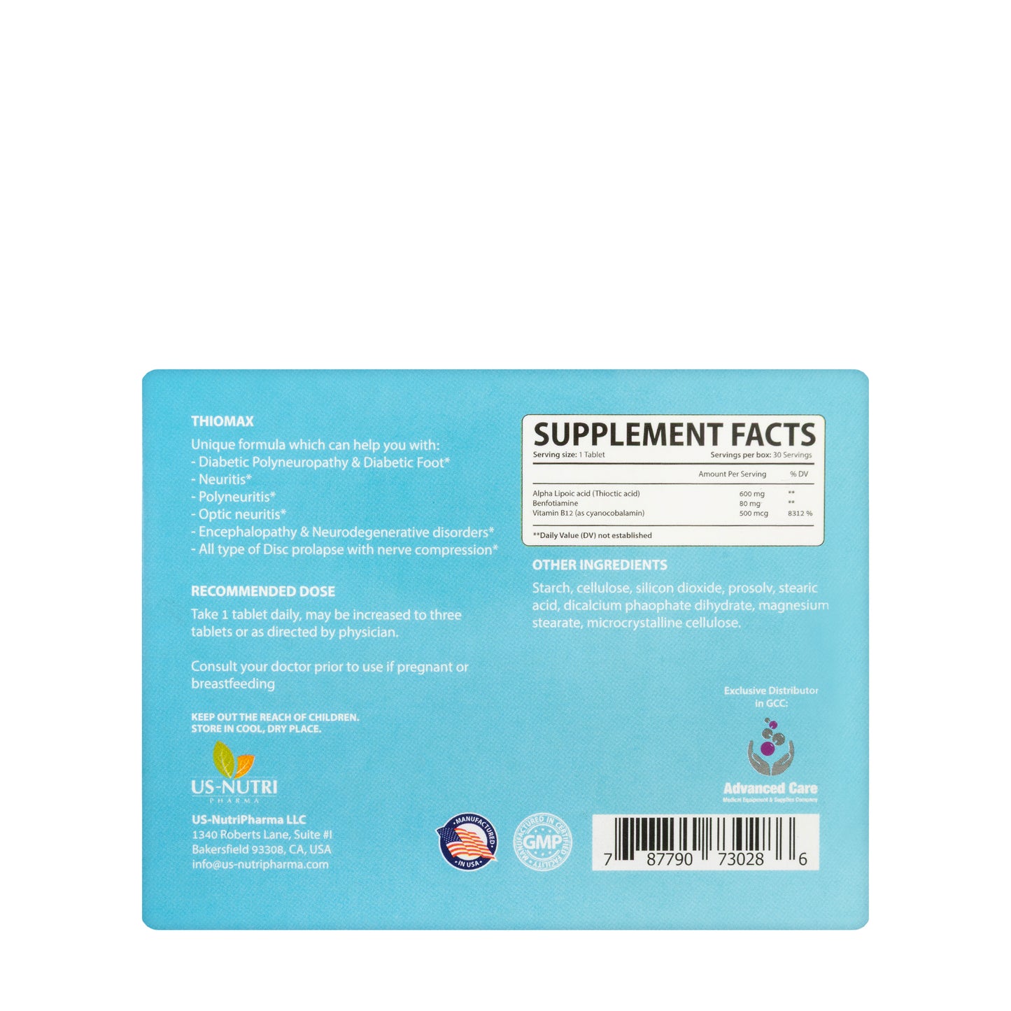 Thiomax 30 Tablets