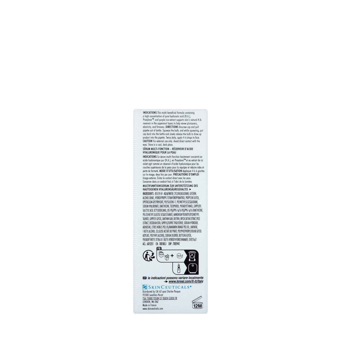 SkinCeuticals Correct HA Intensifier Serum 30 Ml