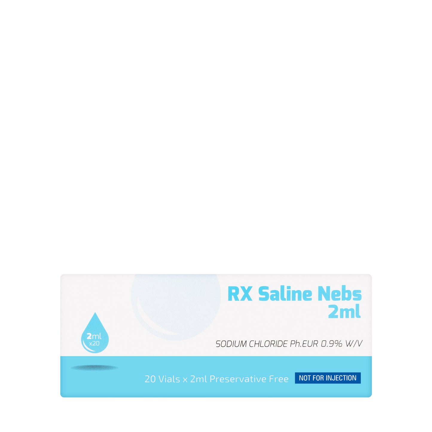 Rx Saline Nebs 2Ml 20 Pieces