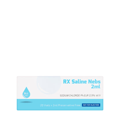 Rx Saline Nebs 2Ml 20 Pieces