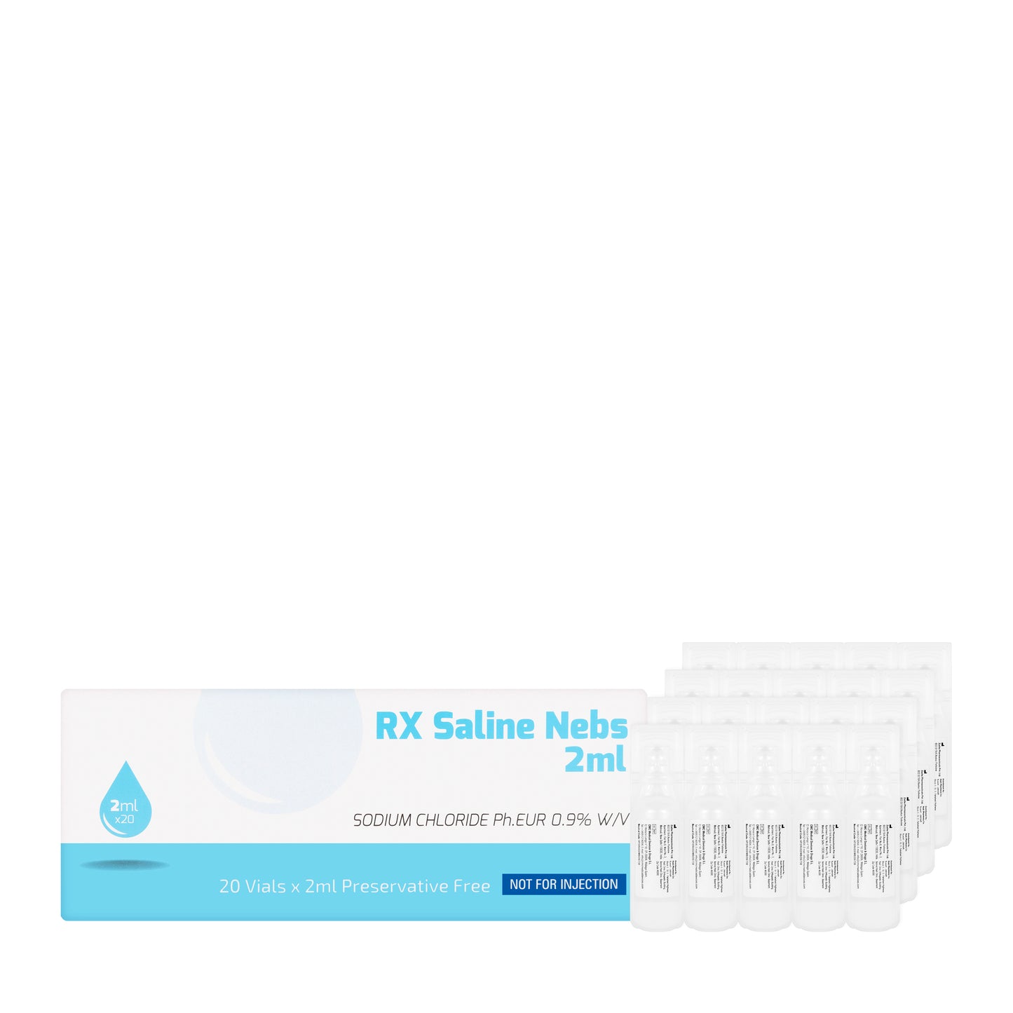Rx Saline Nebs 2Ml 20 Pieces