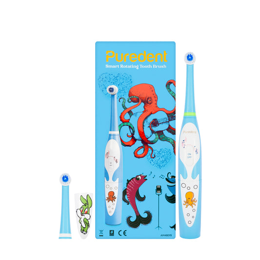 Puredent Smart Rotating Toothbrush-Blue AM48015