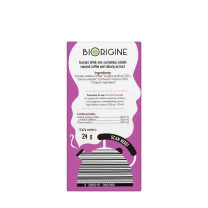 Biorigine Chicory Slim Coffee Flat Stomach 12 Sachets