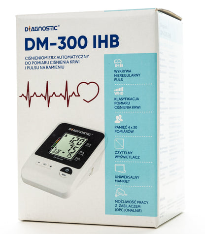 Diagnostic Upper-Arm Blood Pressure Monitor [Dm-300Ihb]