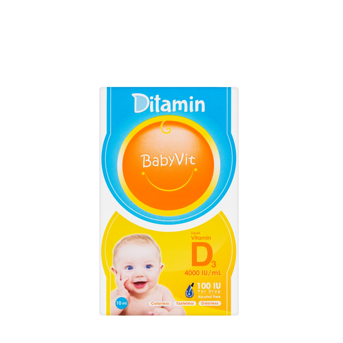 Ditamin Babyvit Vitamin D3 100 IU Drops 10Ml