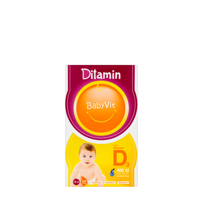 Ditamin Babyvit Vitamin D3 400 IU Drops 10Ml