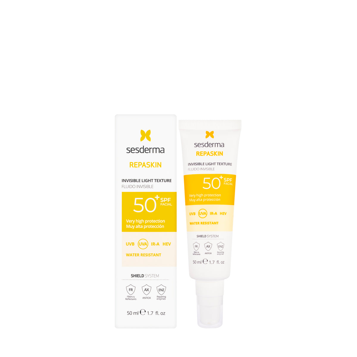 Sesderma Repaskin SPF 50 Invisible Light Fluid 50 ml