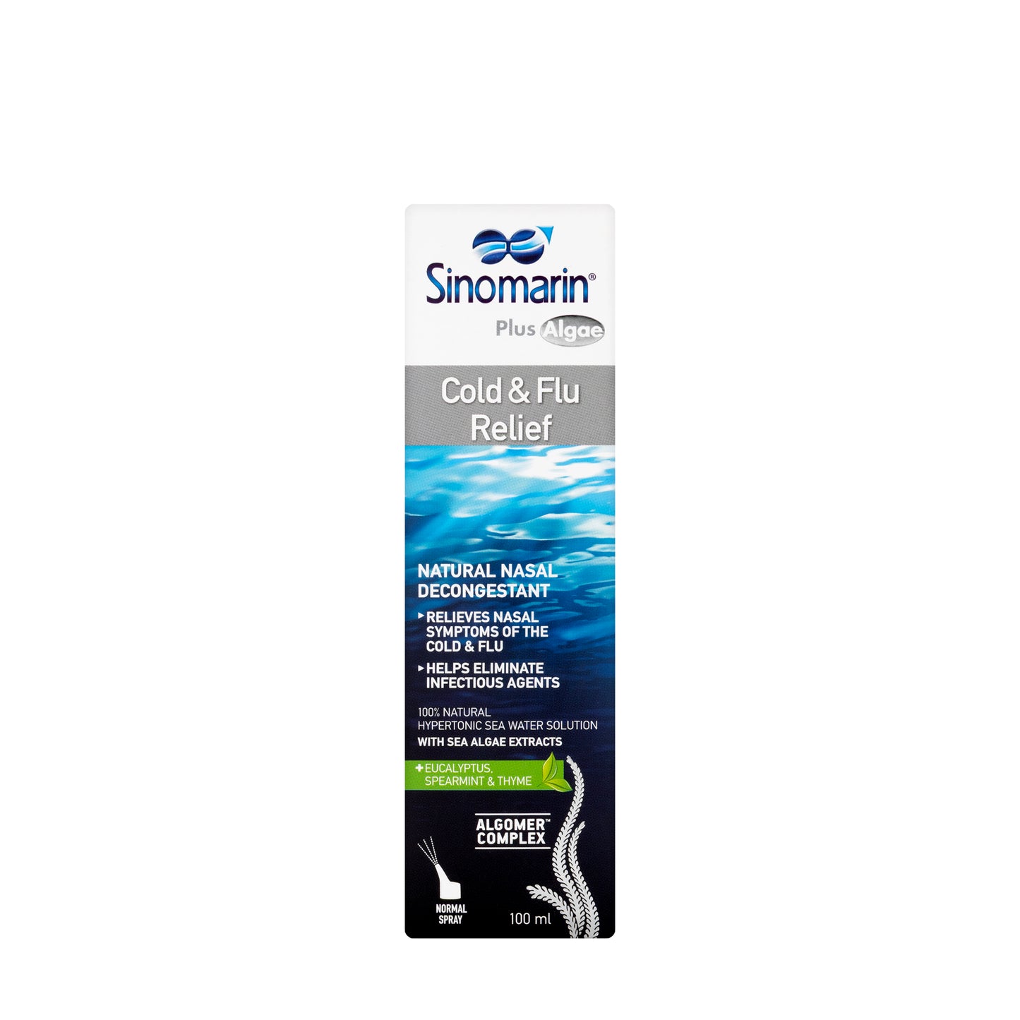Sinomarin Plus Cold & Flu Relief 100Ml