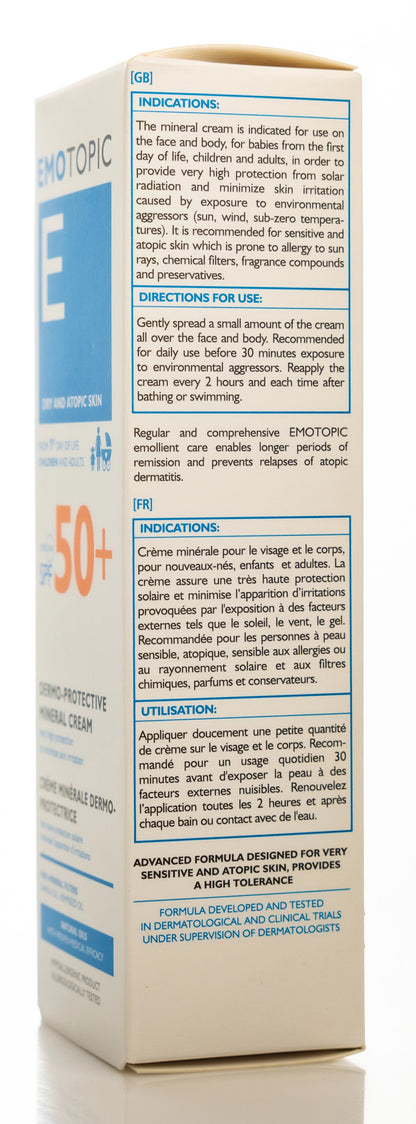 Pharmaceris E Emotopic Dermo-Protective Mineral SPF 50+ Cream 75 Ml