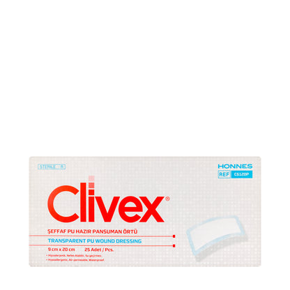 Clivex Dressing 9X20Cm 25 Pieces