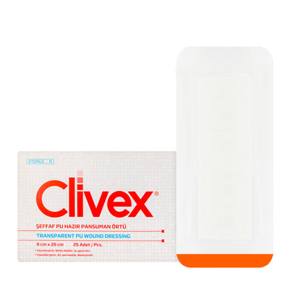 Clivex Dressing 9X20Cm 25 Pieces