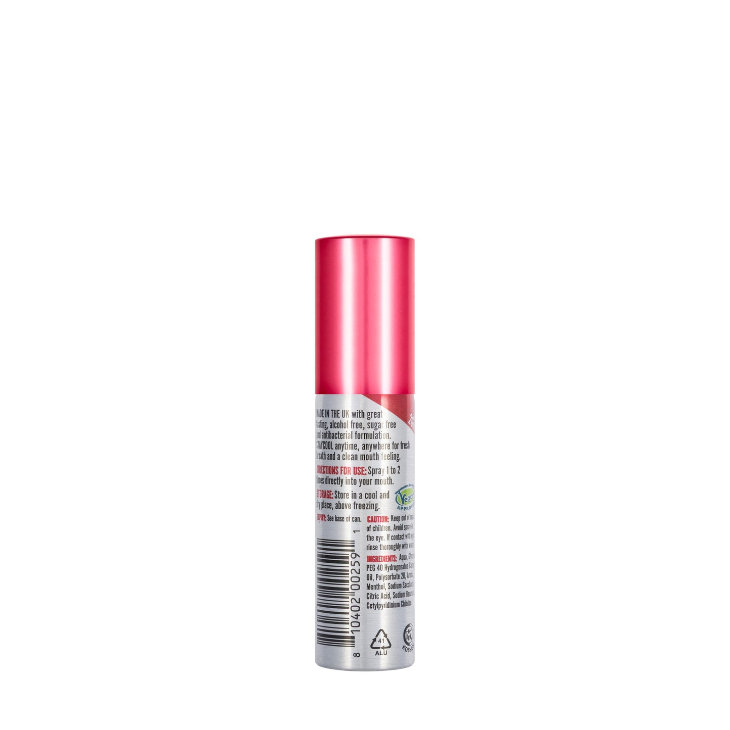 Staycool Breath Freshener Spray Strawberry 20ml
