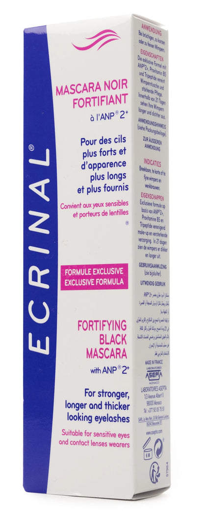 Ecrinal ANP 2+ Fortifying Black Mascara 7 Ml