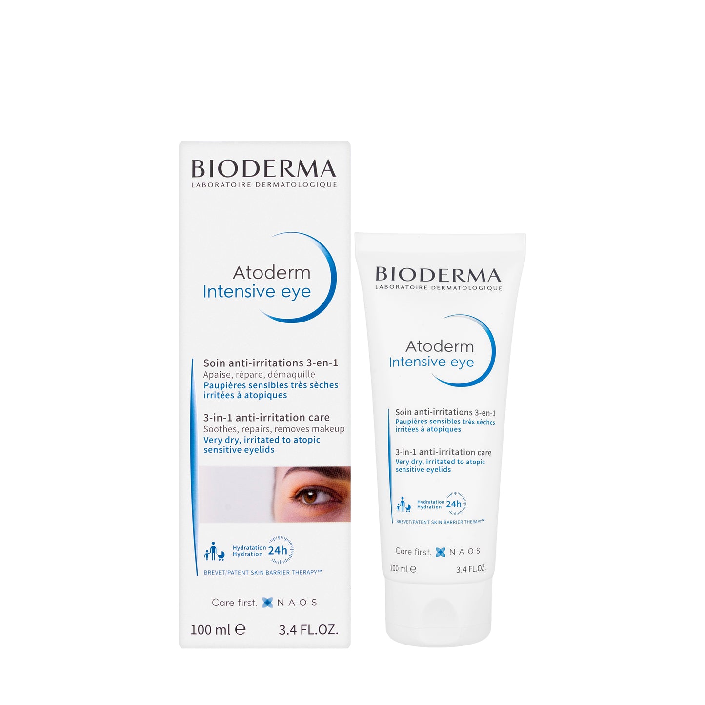 Bioderma Atoderm Intensive Eye 3-in-1 Anti-Irritation Care 100 Ml