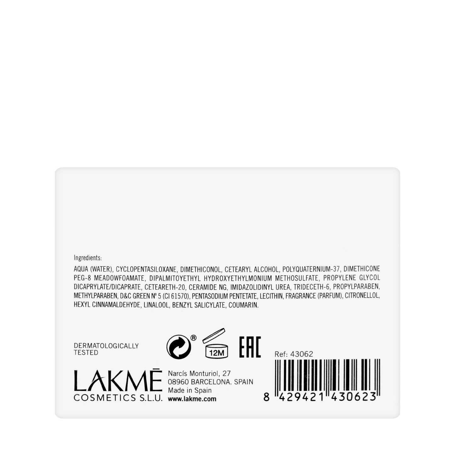 Lakme K.Therapy Active Fortifying Mask 250 Ml