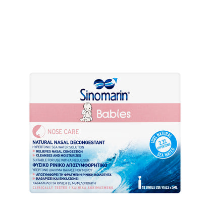 Sinomarin Babies Saline 5Ml 18 Vials