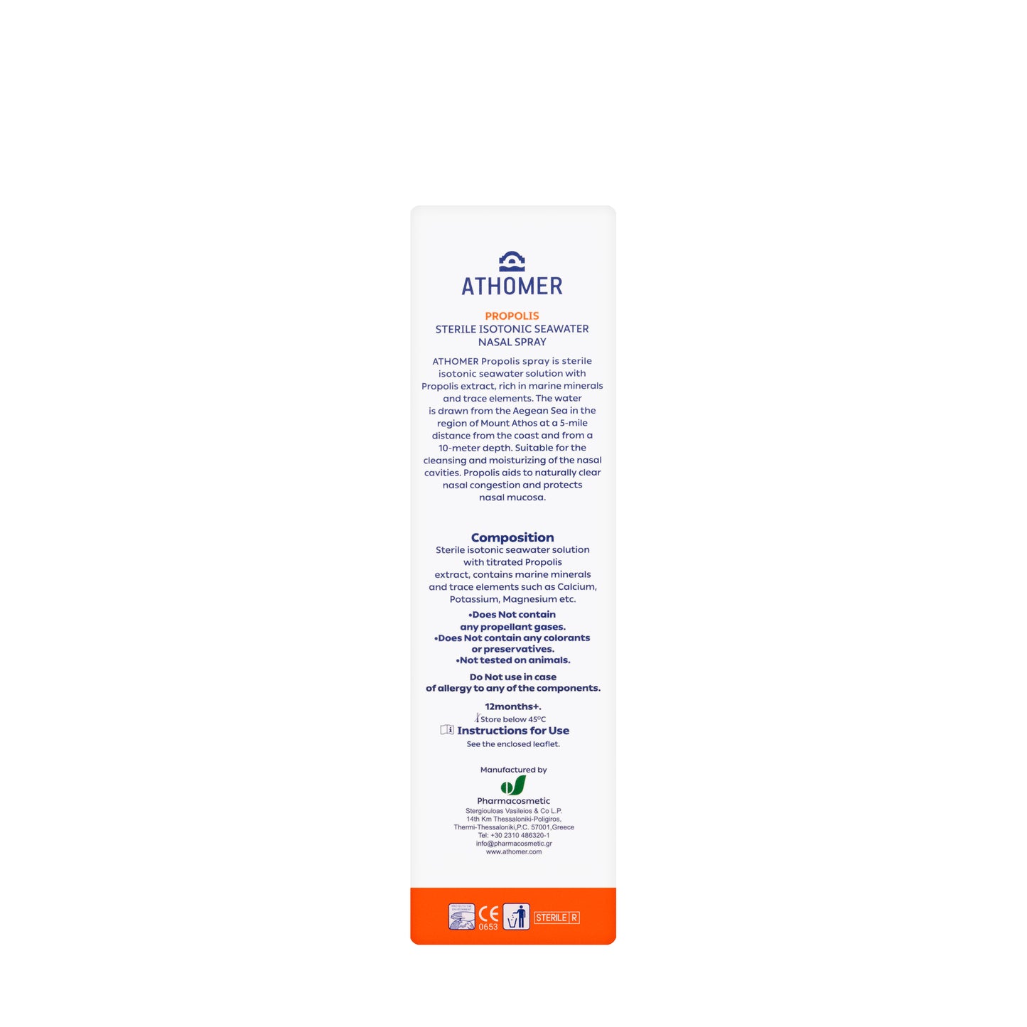 Athomer Propolis Nasal Spray 150 Ml