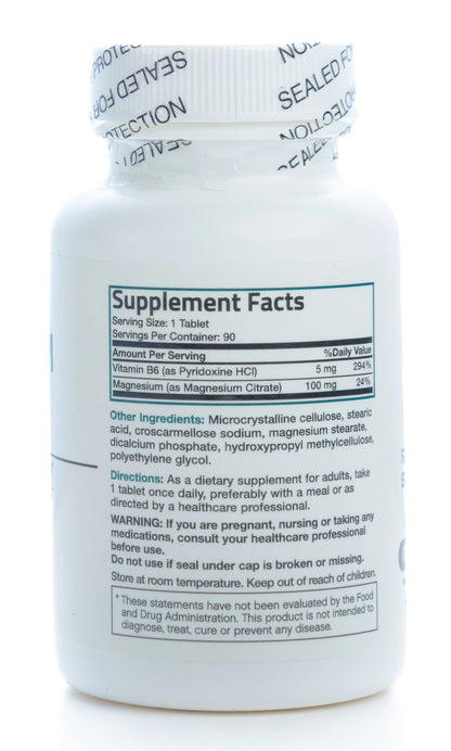 Bronson Magnesium + Vitamin B6 100 Tablets