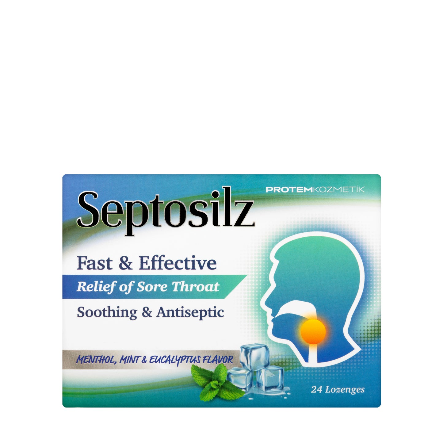 Septosilz Menthol & Eucalyptus 24 Lozenges