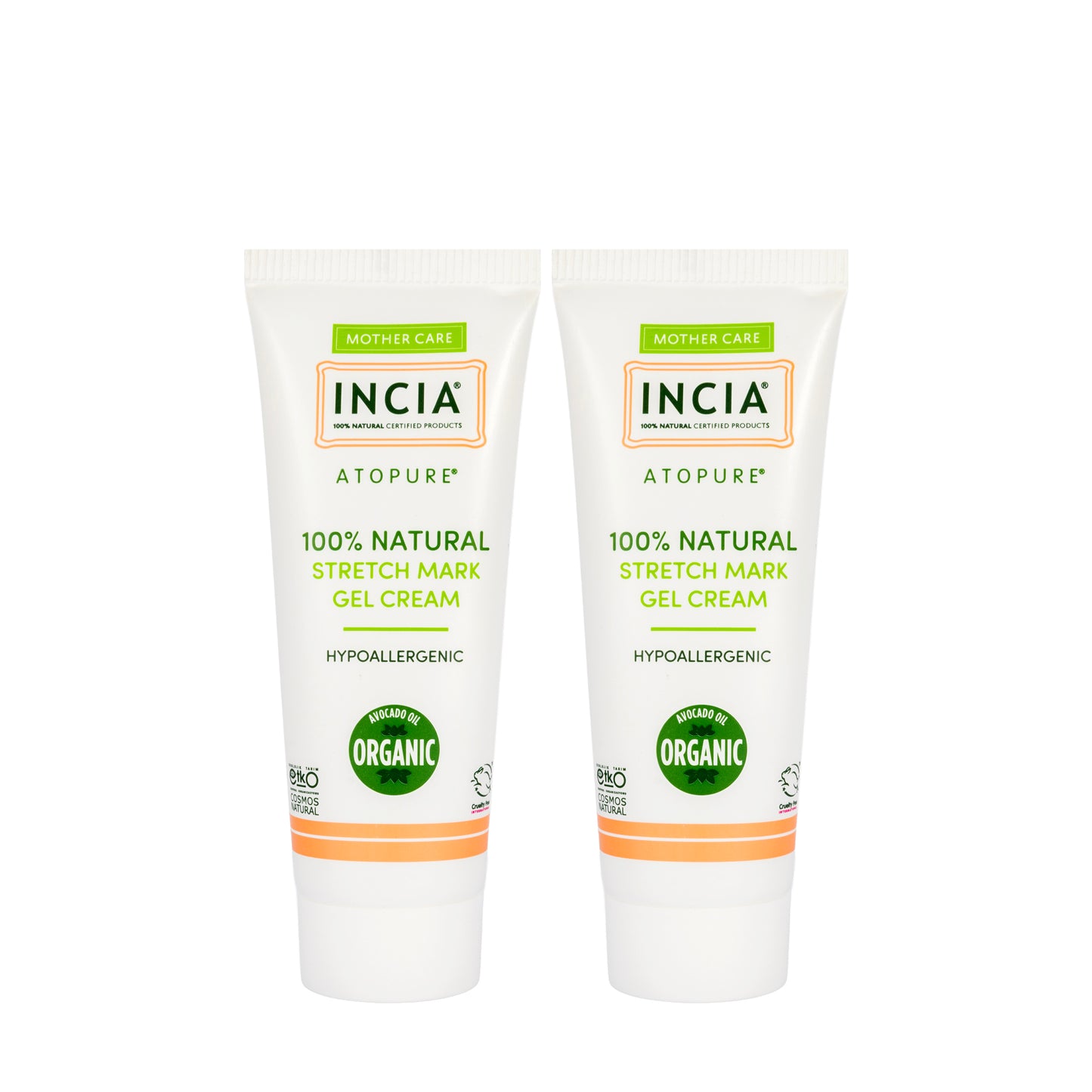 Incia Stretch Mark Gel Cream 2X75 Ml