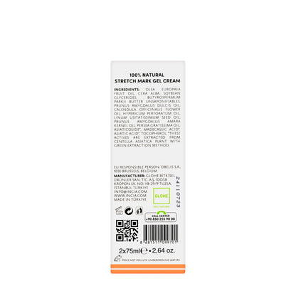 Incia Stretch Mark Gel Cream 2X75 Ml