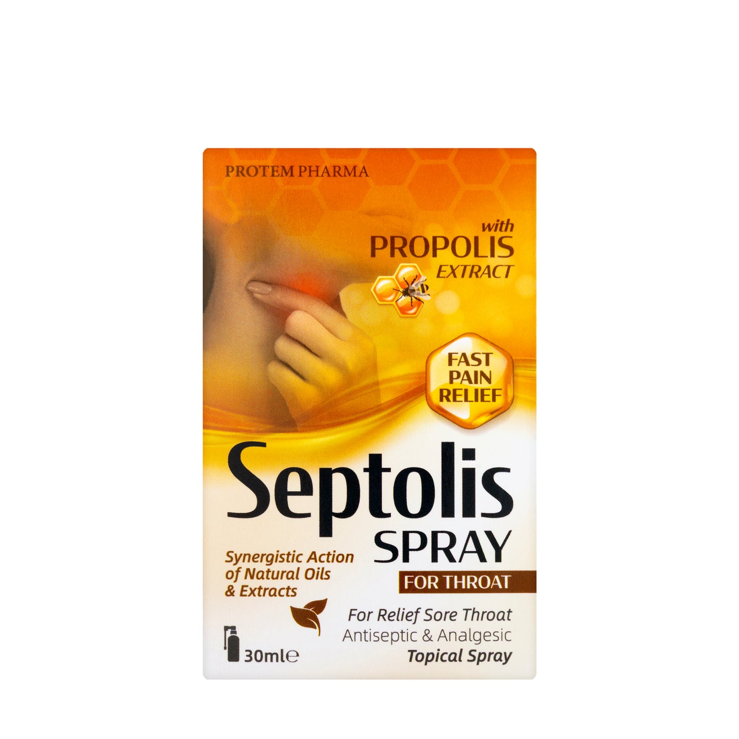 Protem Pharma Septolis Propolis Throat Spray 30ml
