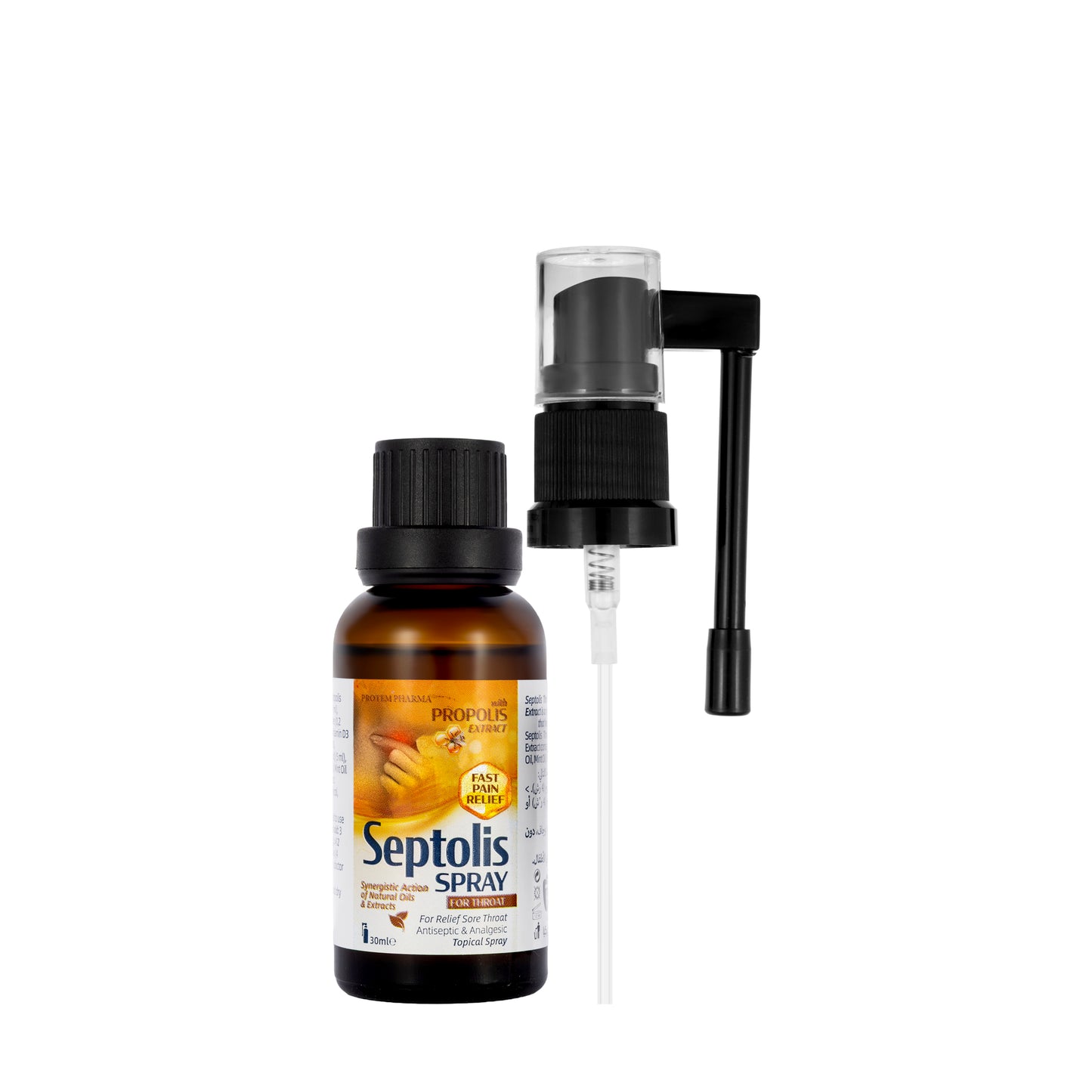 Protem Pharma Septolis Propolis Throat Spray 30ml
