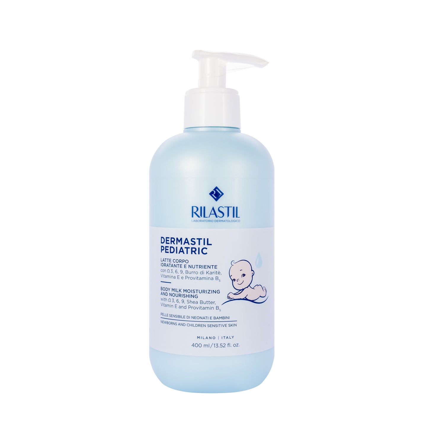 Rilastil Dermastil Pediatric Body Milk 400 Ml