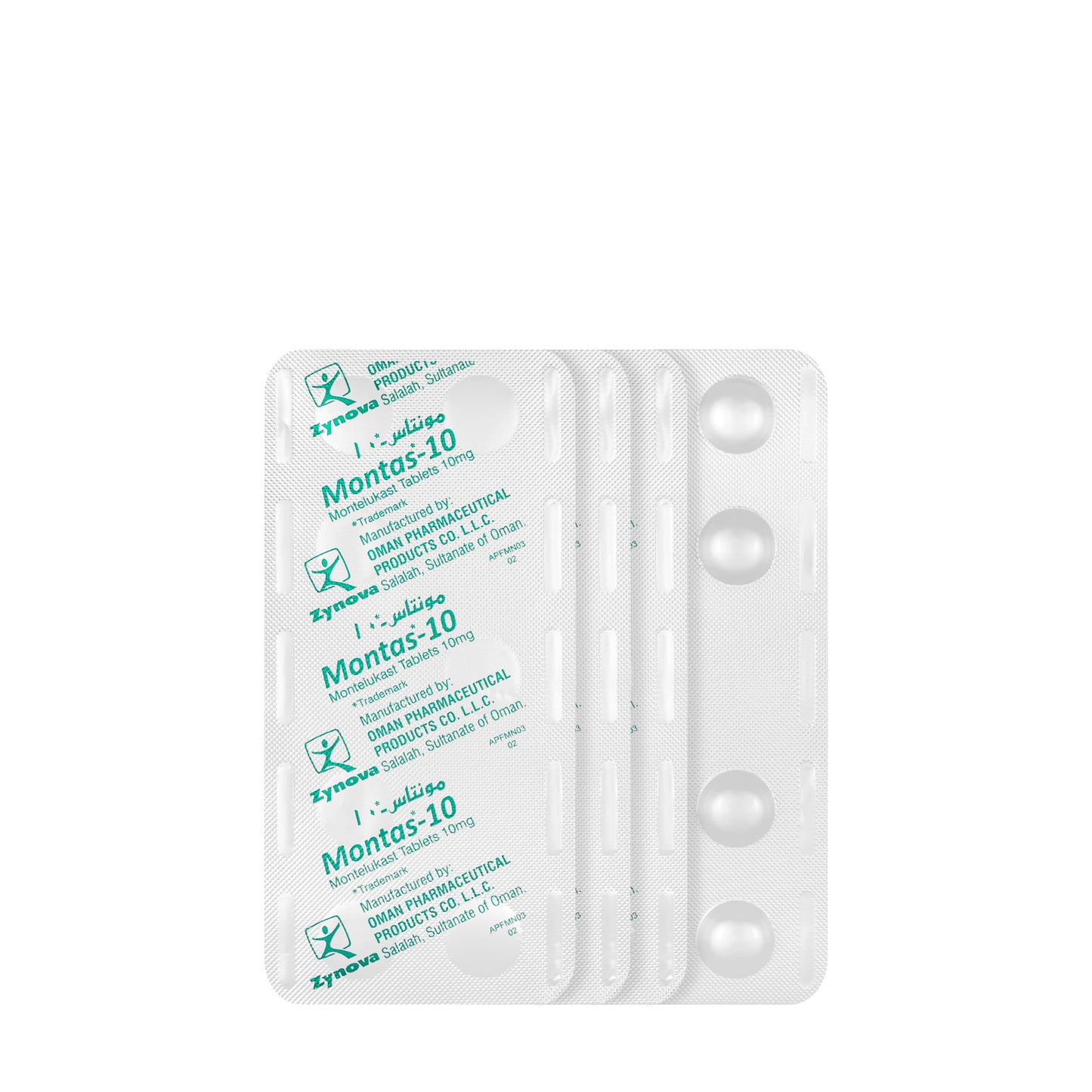 Montas 10Mg 28 Tablets