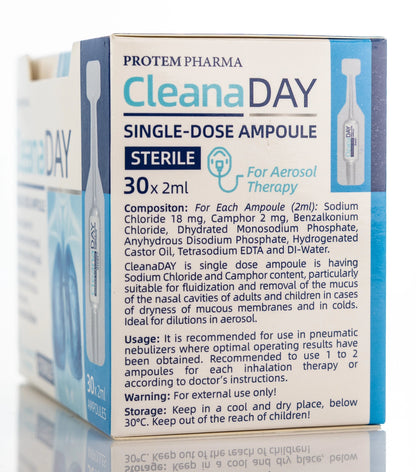 Cleanaday Saline 2Ml X30 Ampoules