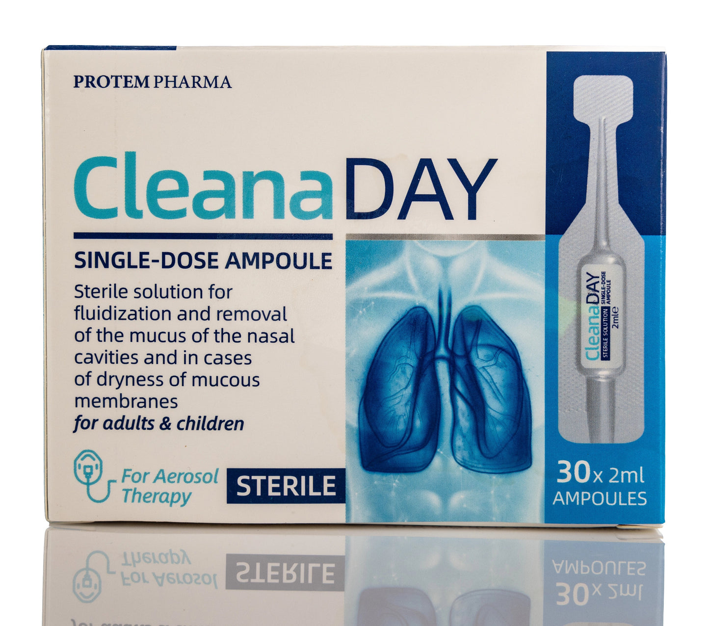 Cleanaday Saline 2Ml X30 Ampoules