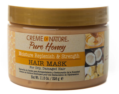 Creme of Nature Pure Honey Moisture Replenish & Strength Hair Mask 326 Gm
