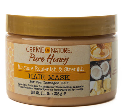Creme of Nature Pure Honey Moisture Replenish & Strength Hair Mask 326 Gm