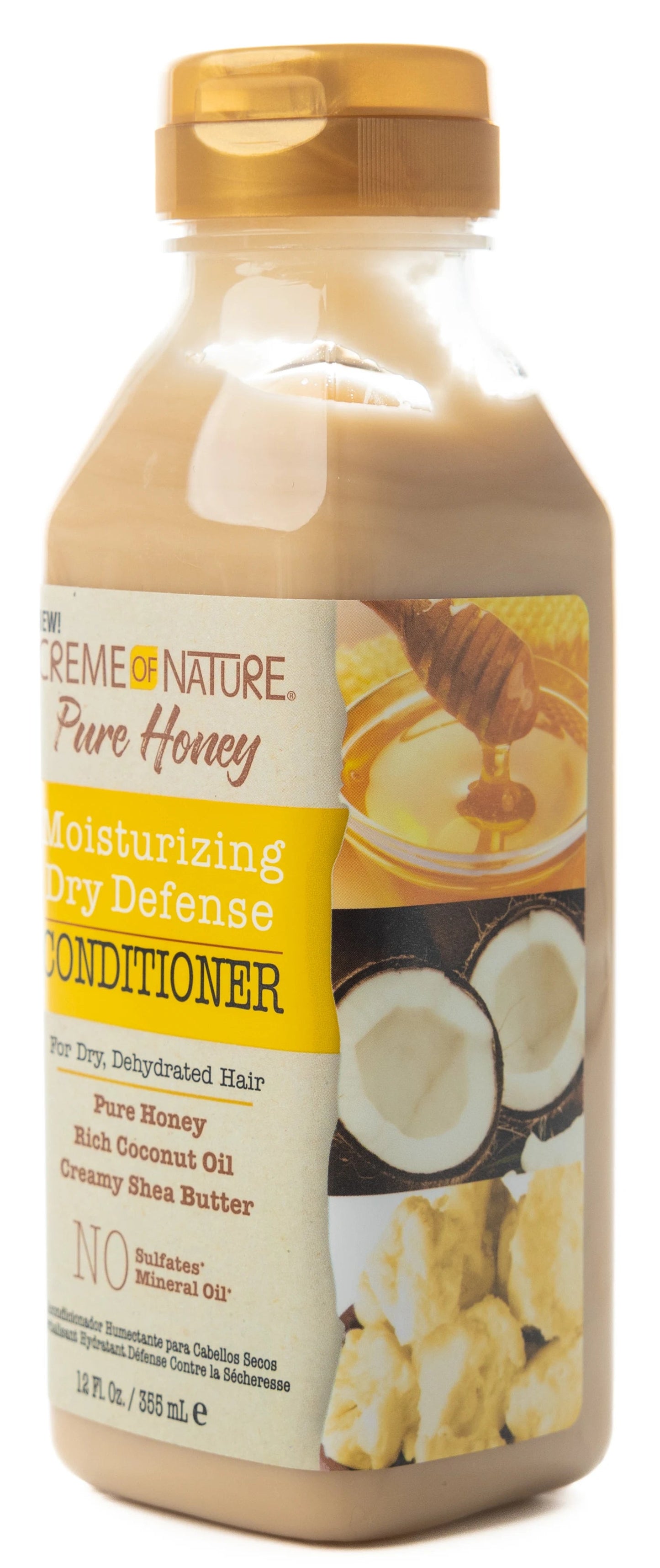 Creme of Nature Pure Honey Moisturizing Dry Defense Conditioner 355 Ml