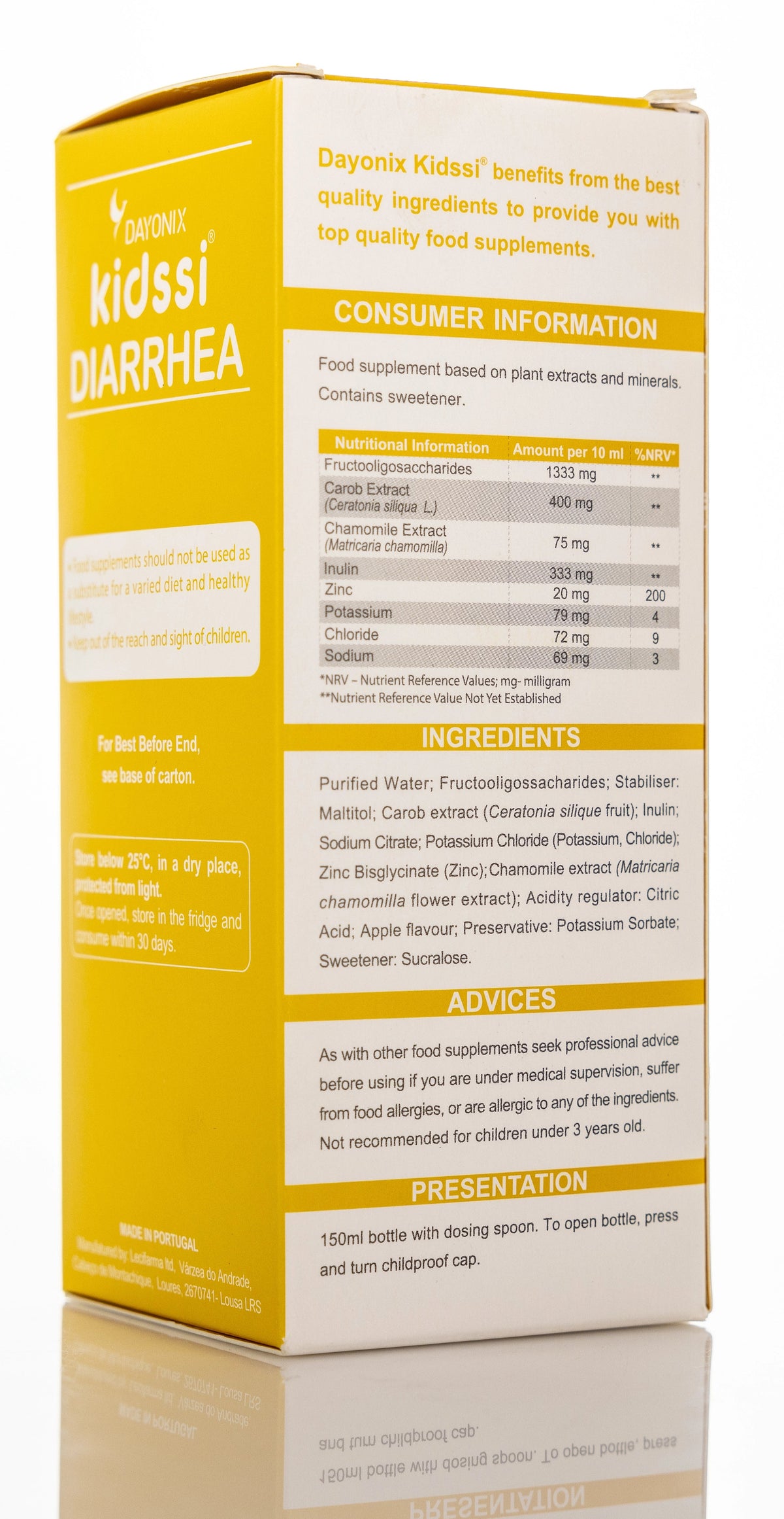 Kidssi Diarrhea Syrup 150 ml
