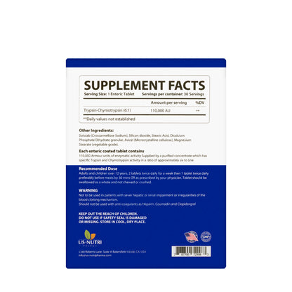 Us-Nutri Qzyme 30 Tablets