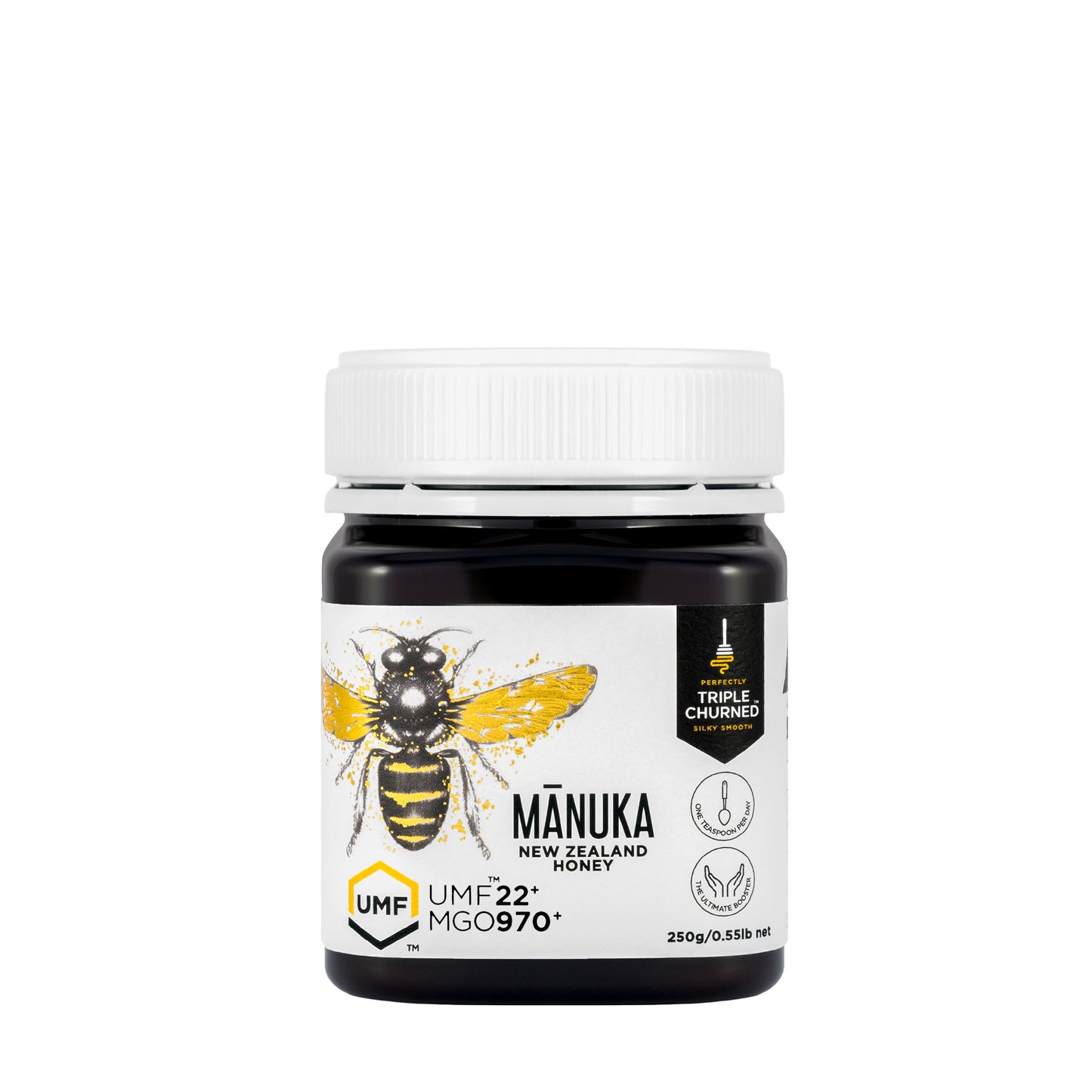 1839 Triple Churned Manuka Honey UMF 22+ MGO 971+ 250g