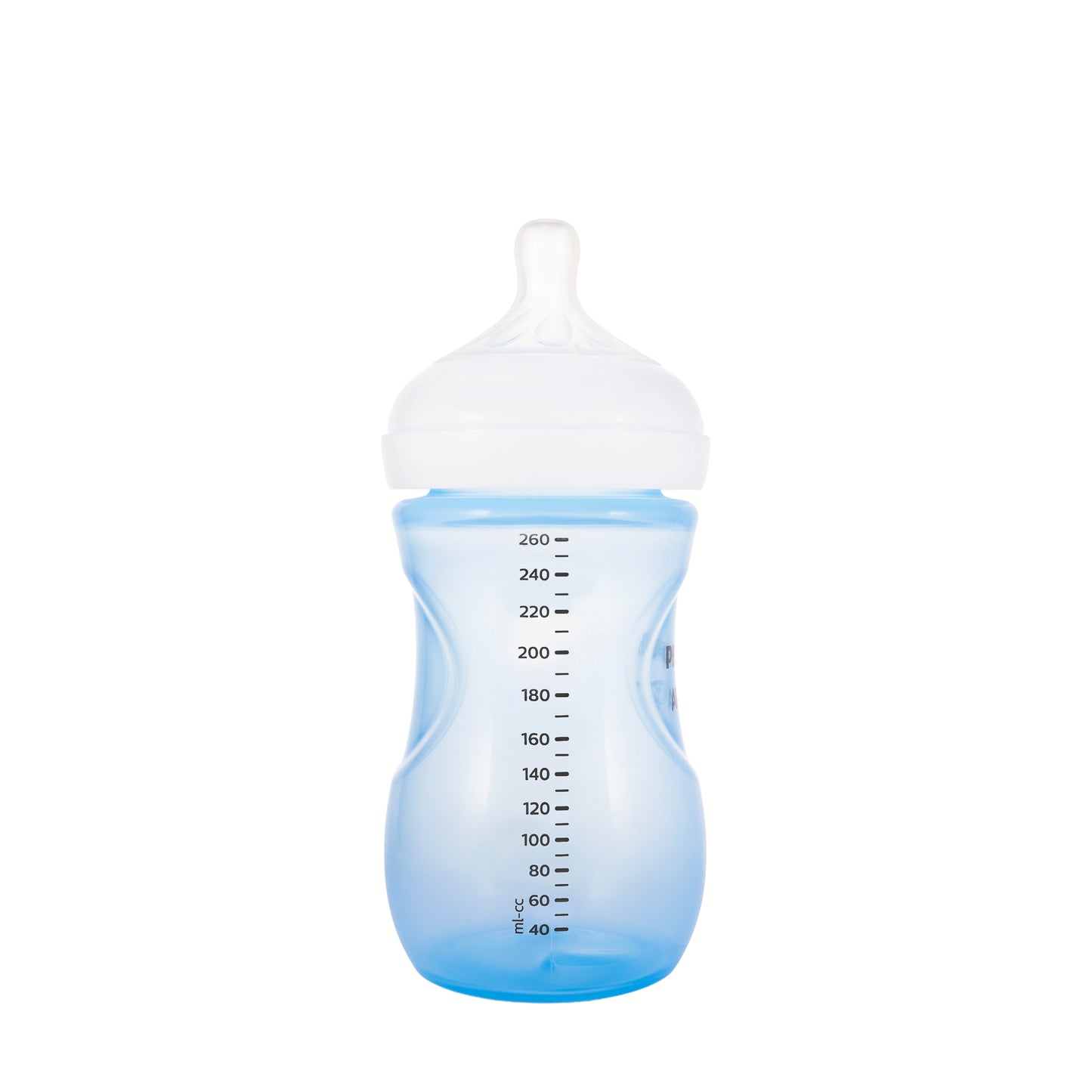 Avent [038] Natural Response Bottle [Blue] 1M+ 260 ML